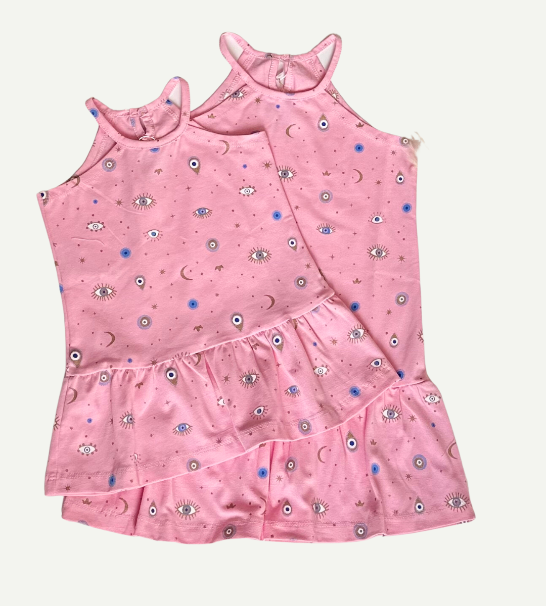 Pink Evil eye Dress