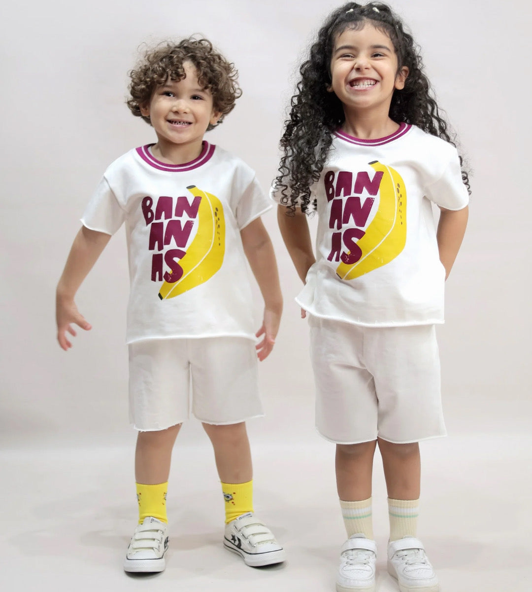 Banana Pop Set – White