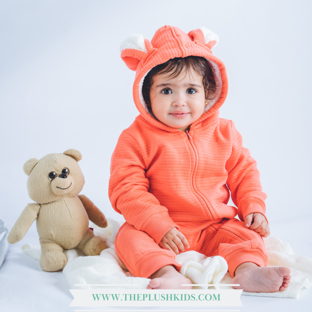 Orange Bunny One Piece