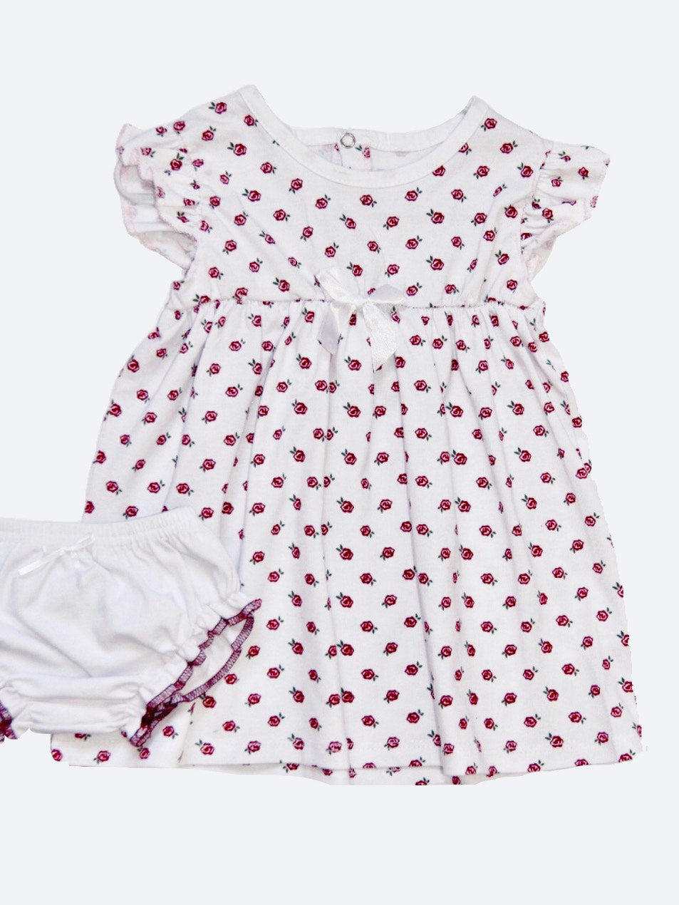 White Floral Dress