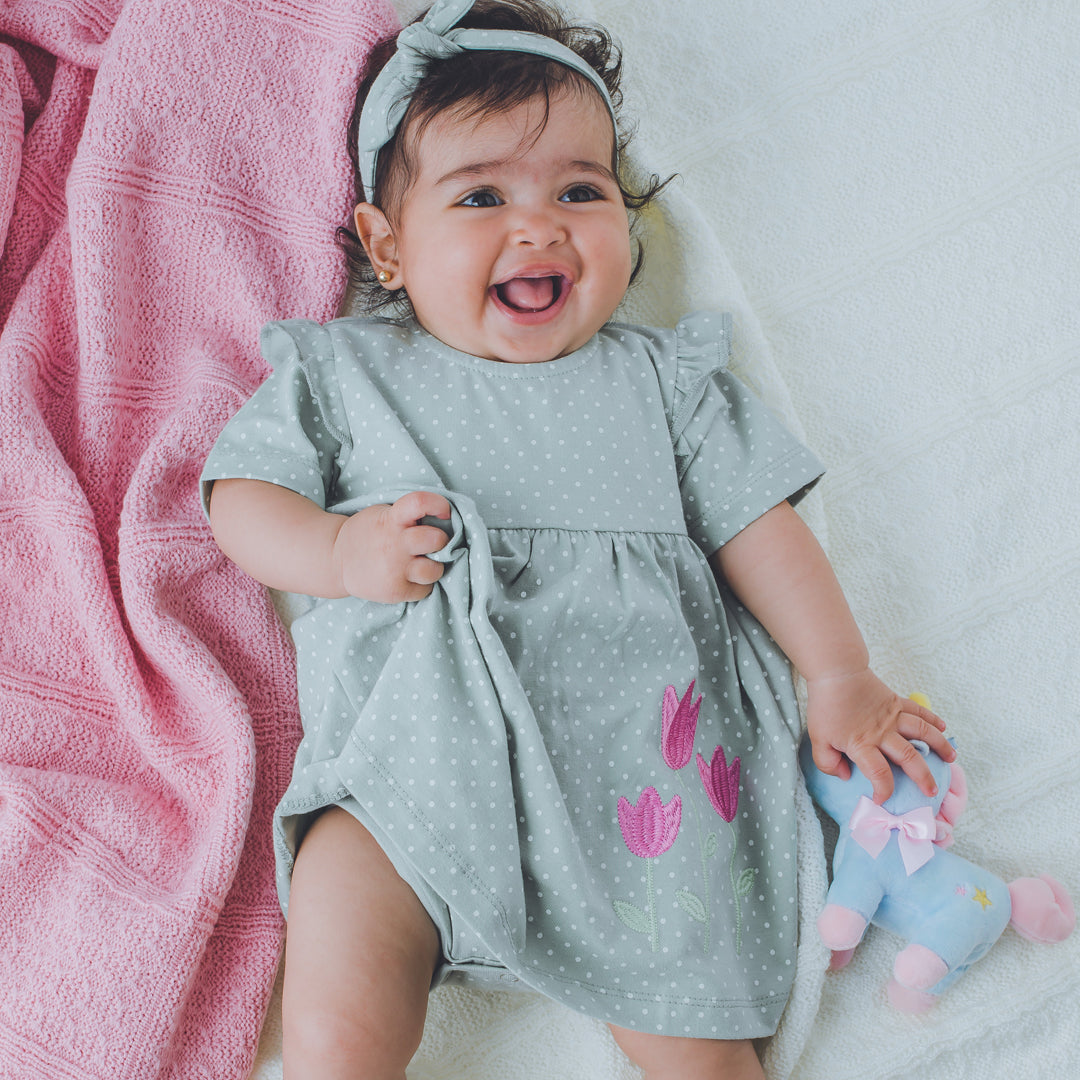 Bodysuit Dotted Dress