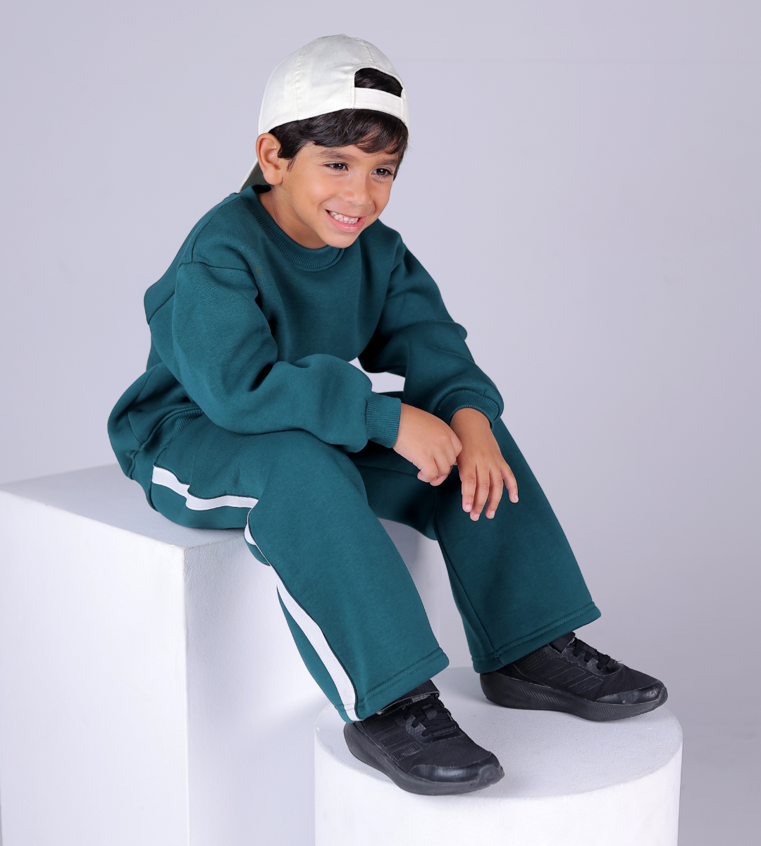 Track Stripe Set – Dark Green