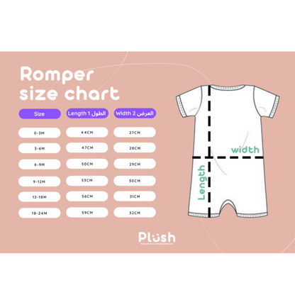 ELEPHANT ZIP-UP ROMPER