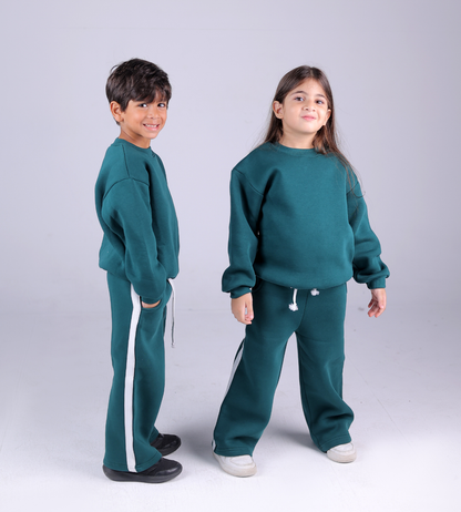 Track Stripe Set – Dark Green