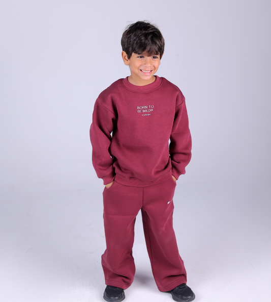Born to Be Wild Set – Burgundy