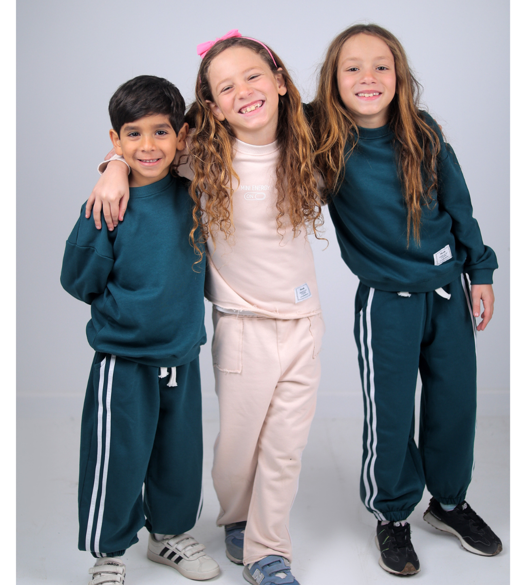 Side Stripe Set- Teal