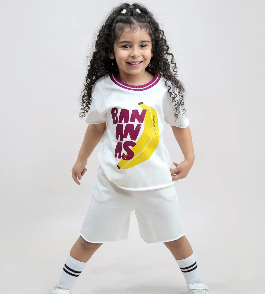 Banana Pop Set – White
