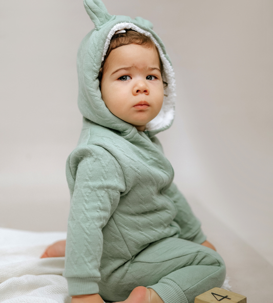 Mint Bear Onesie