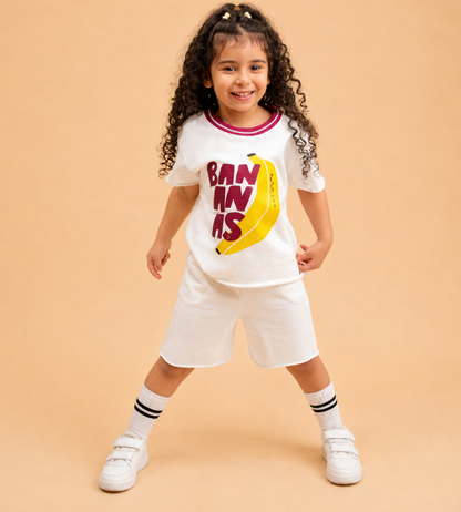 Banana Pop Set – White