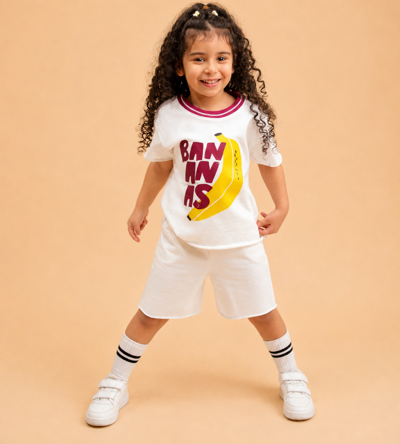 Banana Pop Set – White