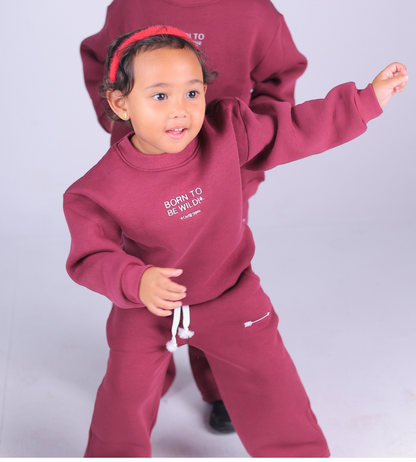 Born to Be Wild Set – Burgundy