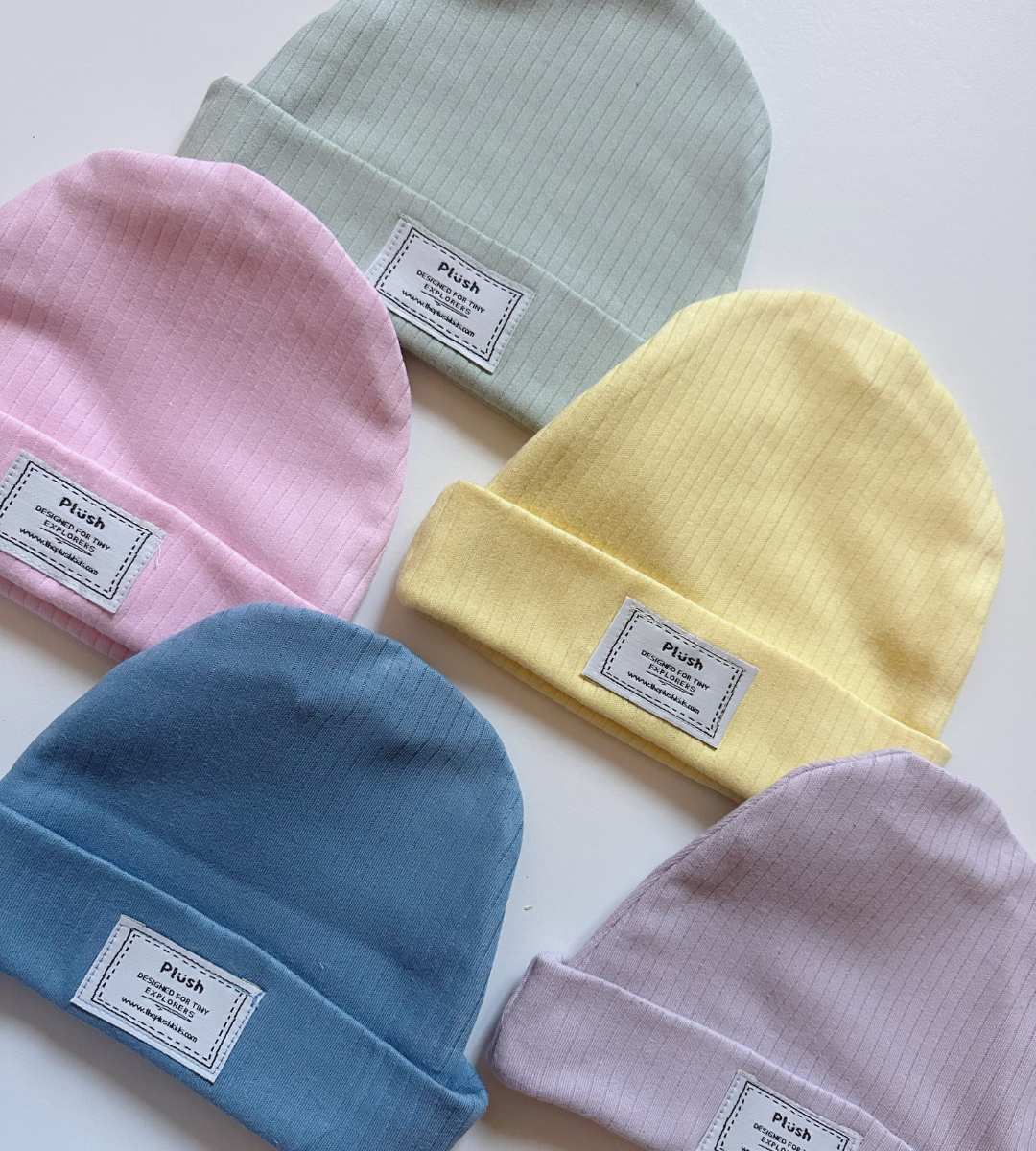 Butter Yellow Ribbed Beanie