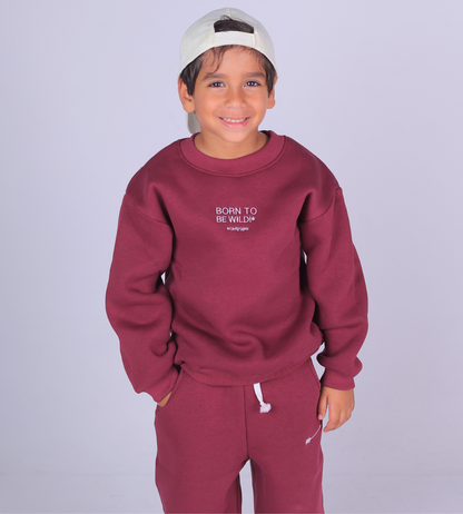 Born to Be Wild Set – Burgundy