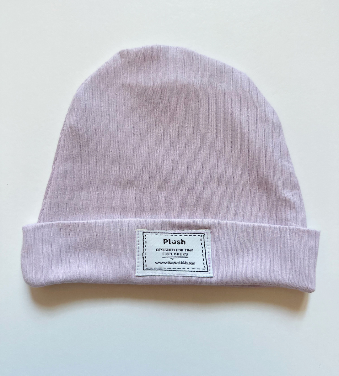 Lavender Ribbed Beanie