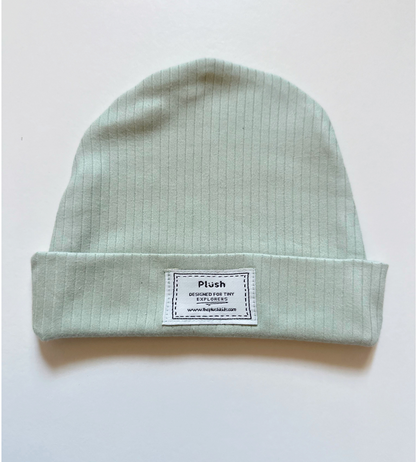 Pistachio Ribbed Beanie