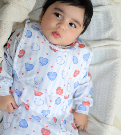 So Loved Onesie & Bib Set
