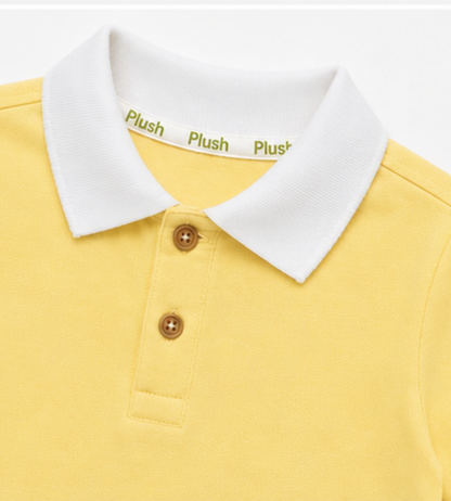 Sunny Polo Set – Yellow