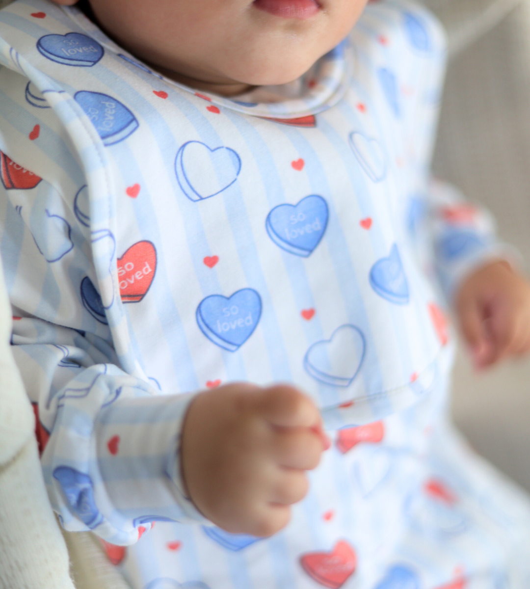 So Loved Onesie & Bib Set