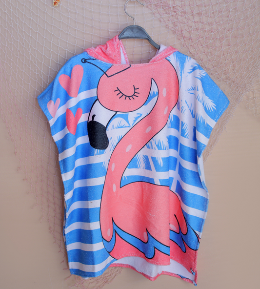 Flamingo Beach Poncho