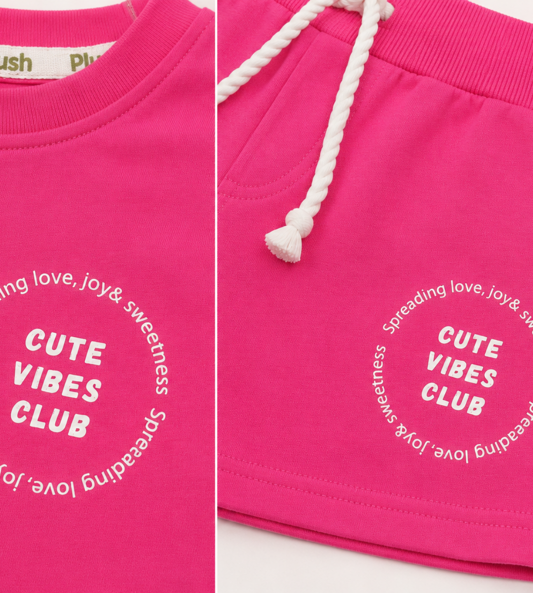 Cute Vibes Set – Fuchsia