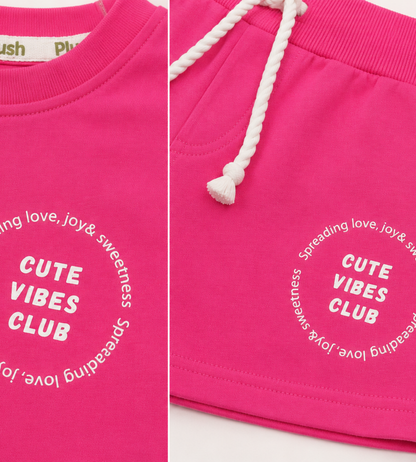 Cute Vibes Set – Fuchsia