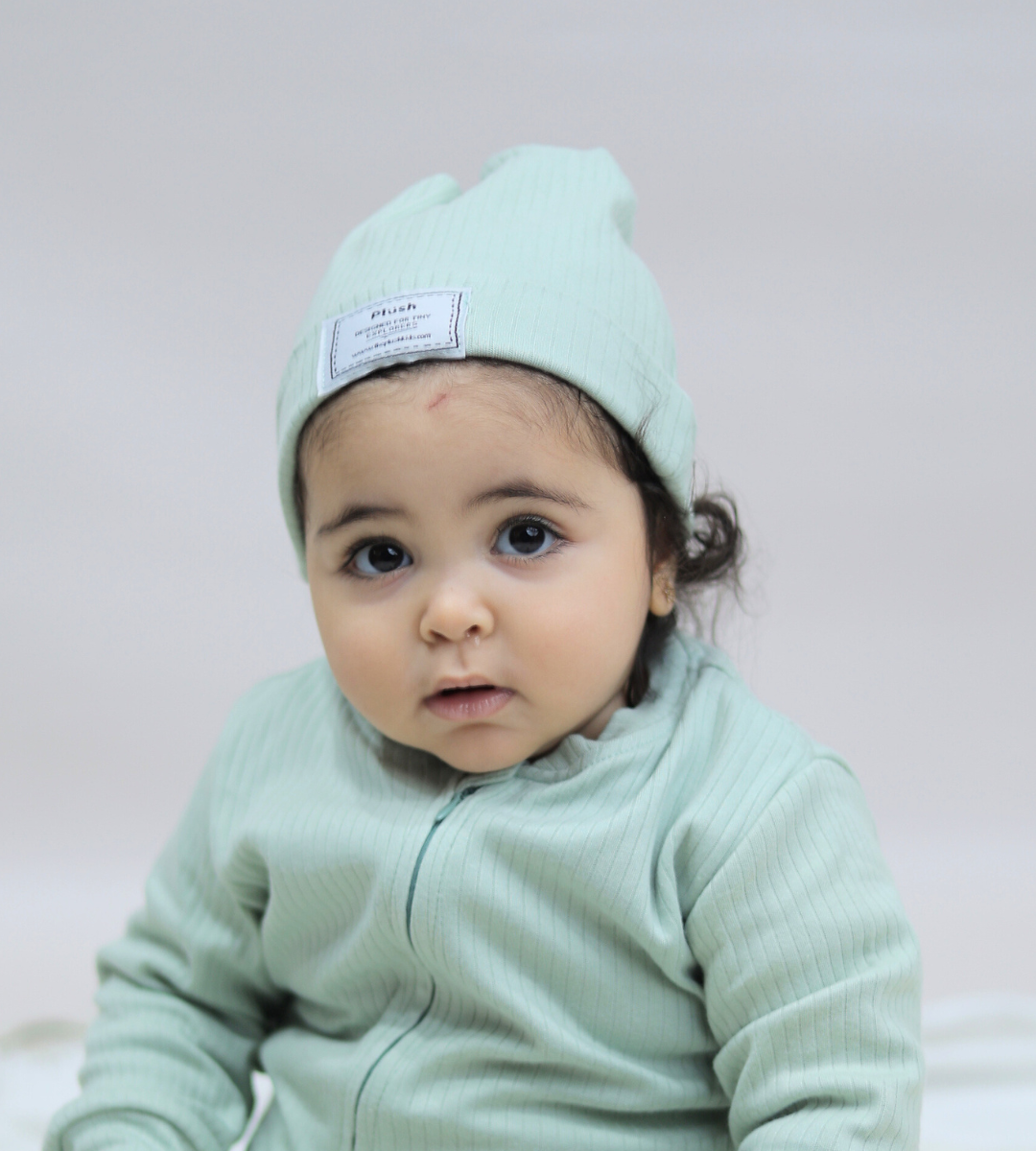 Pistachio Ribbed Beanie