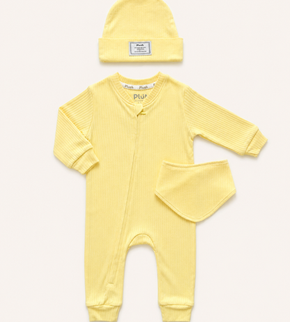 Butter Yellow 3-Piece Set