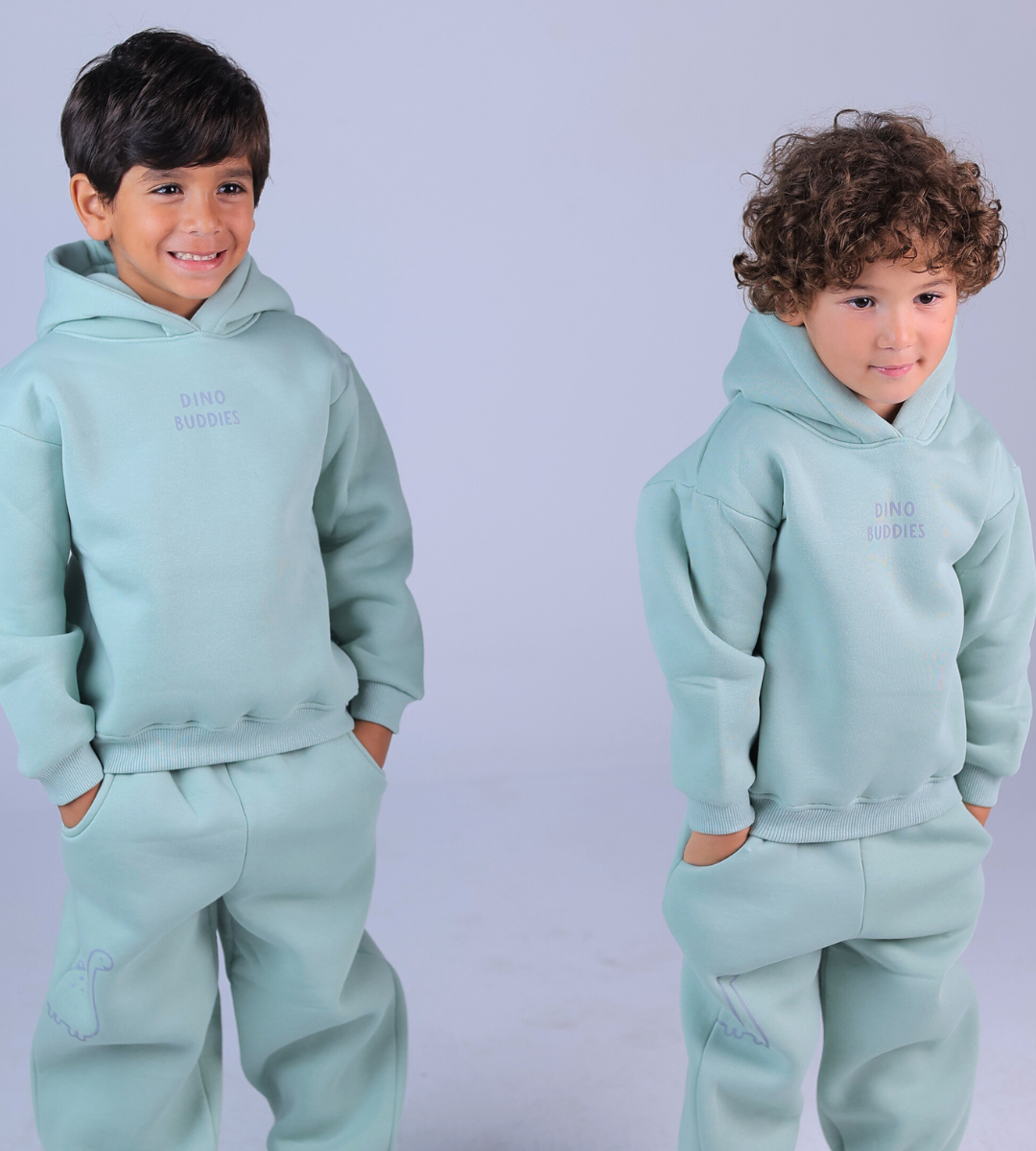 Dino Buddies Set – Pistachio