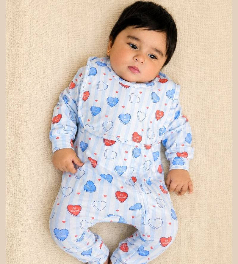 So Loved Onesie & Bib Set