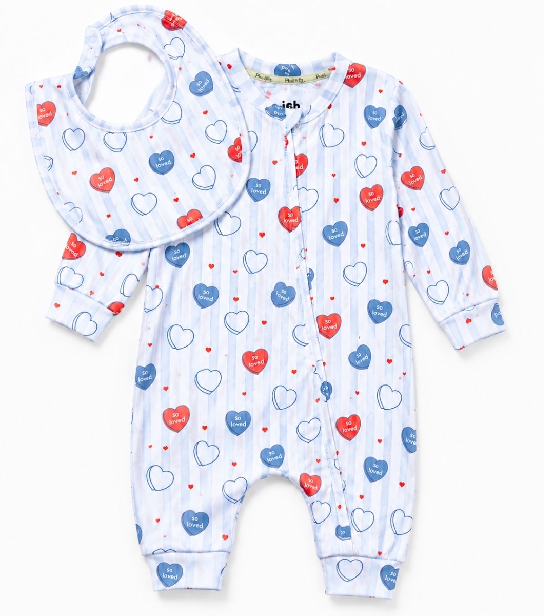 So Loved Onesie & Bib Set
