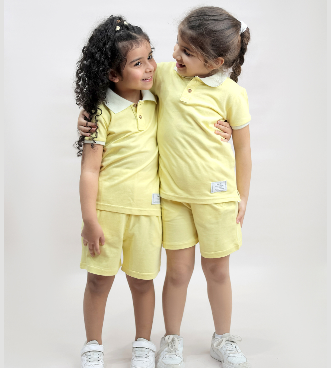 Sunny Polo Set – Yellow