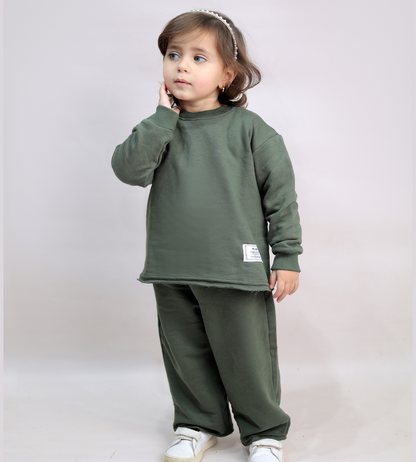 Stay Loose Set - Olive