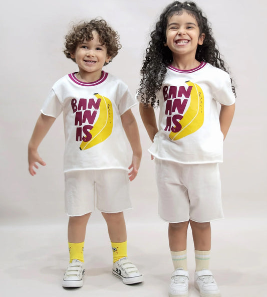 Banana Pop Set – White