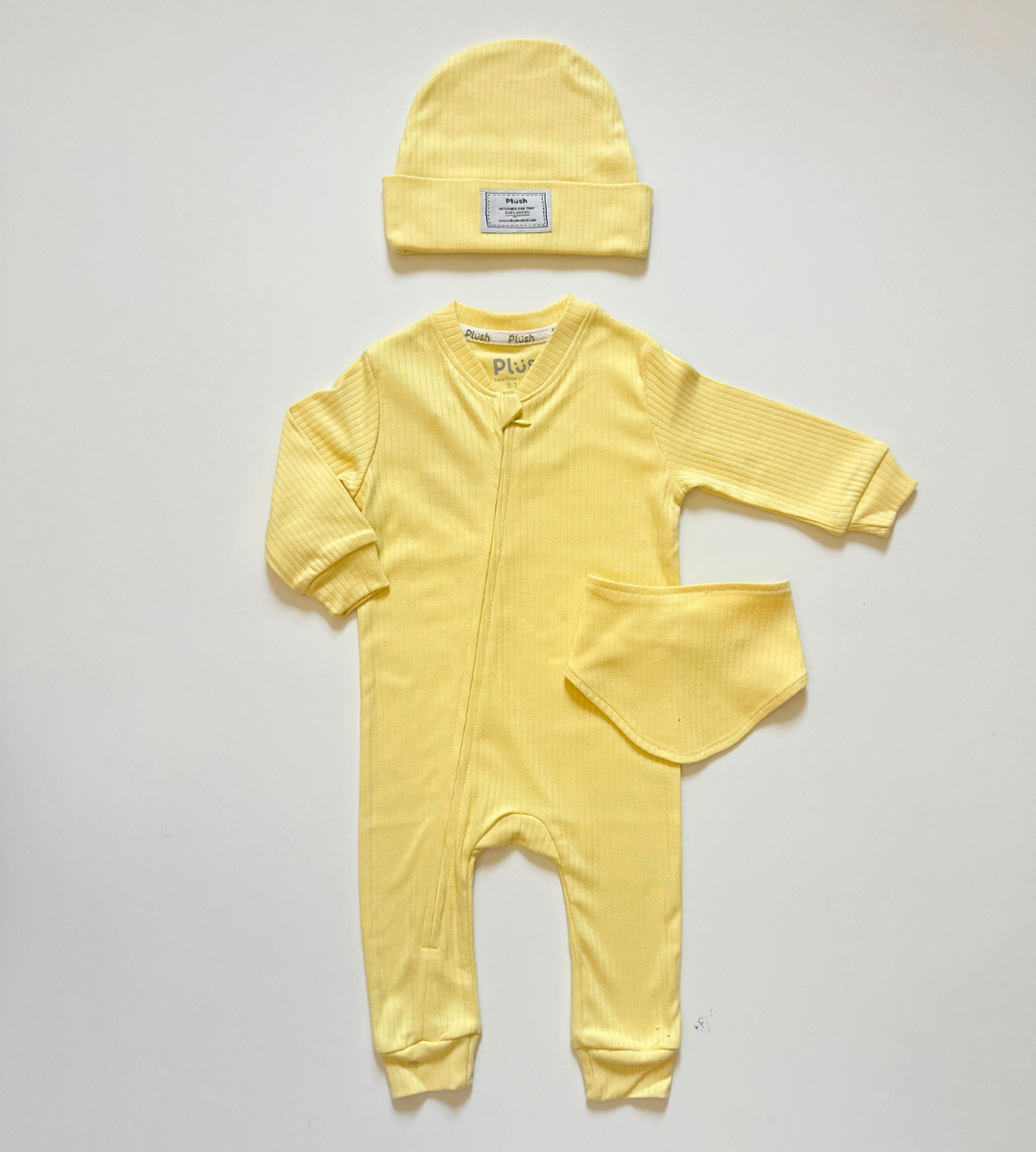 Butter Yellow 3-Piece Set