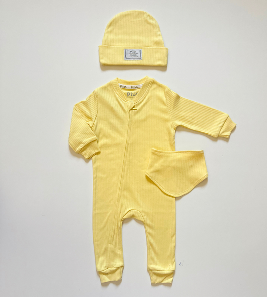 Butter Yellow 3-Piece Set