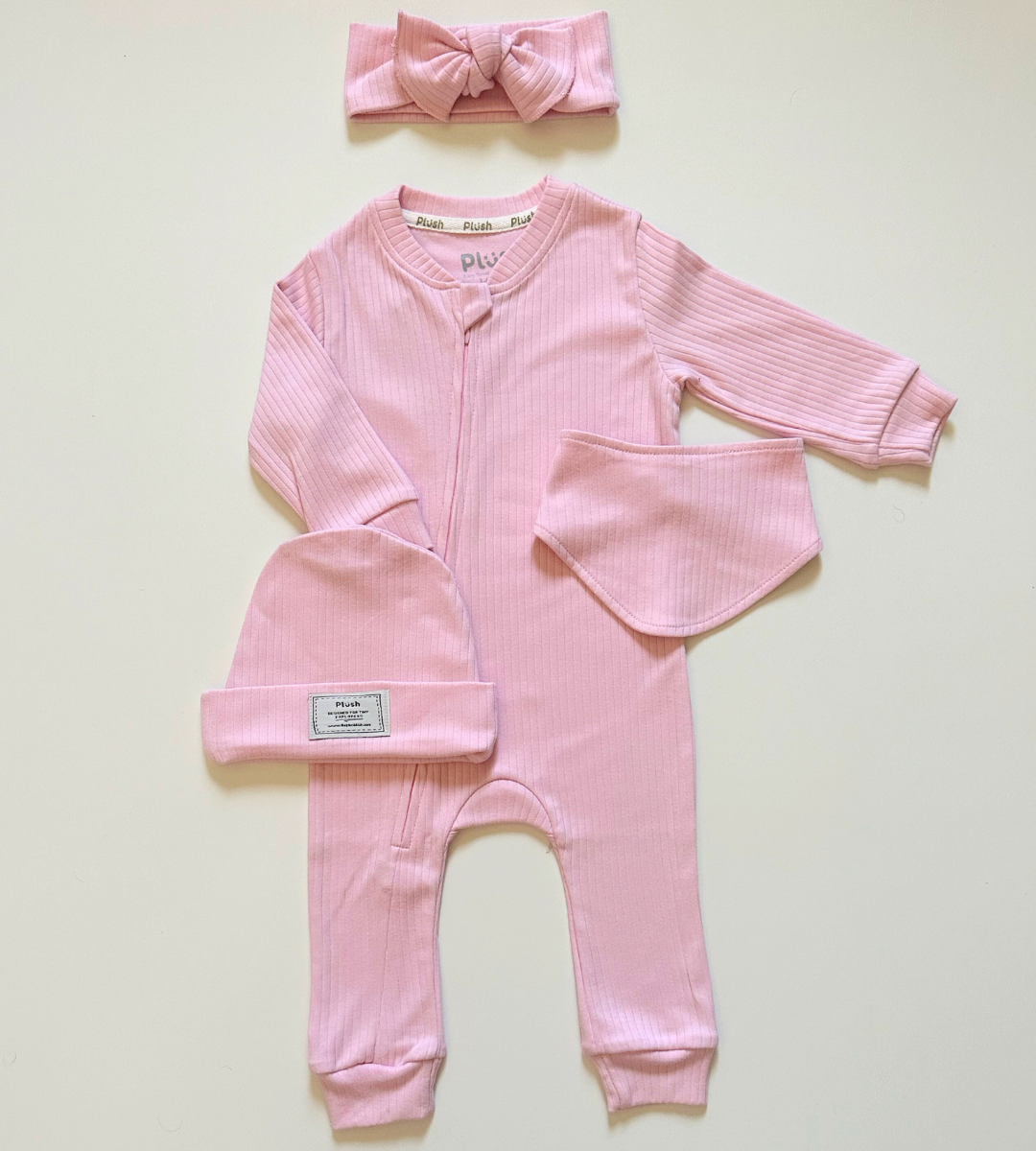 Blush Pink 4-Piece Set