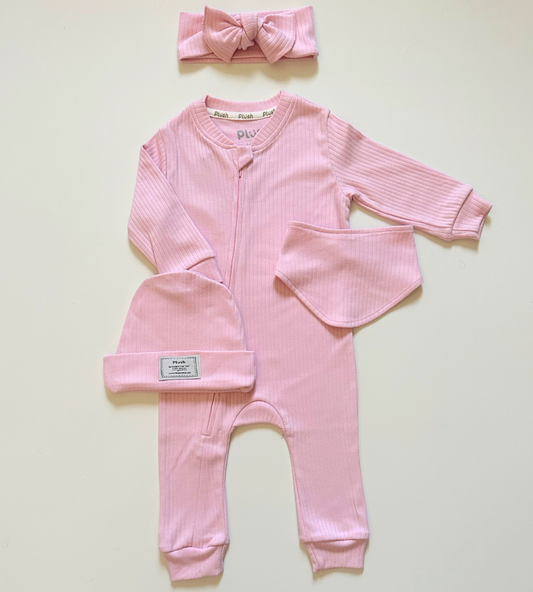Blush Pink 4-Piece Set
