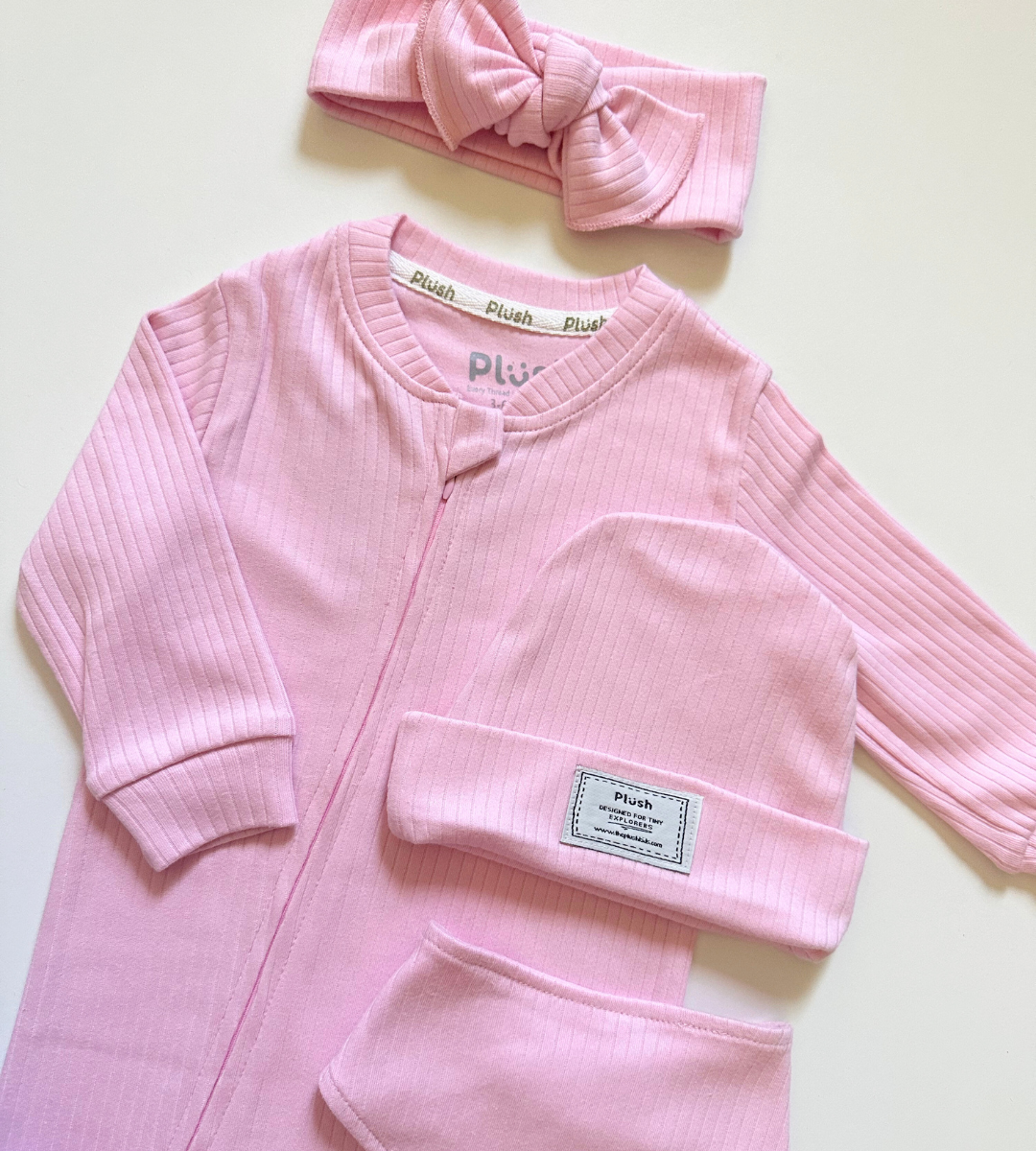 Blush Pink 4-Piece Set