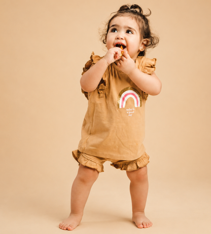 2-Piece Rainbow t-shirt and short