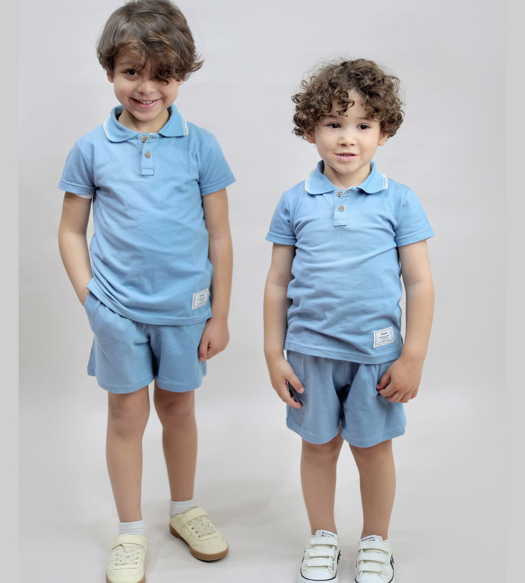 Ocean Polo Set – Blue