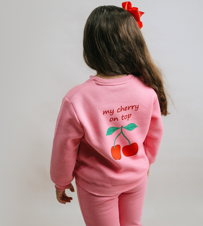 2-Piece Cherry Pink Set