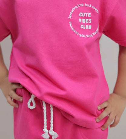 Cute Vibes Set – Fuchsia
