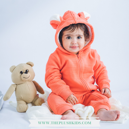 Orange Bunny One Piece