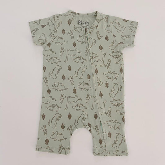 DINO ZIP-UP ROMPER