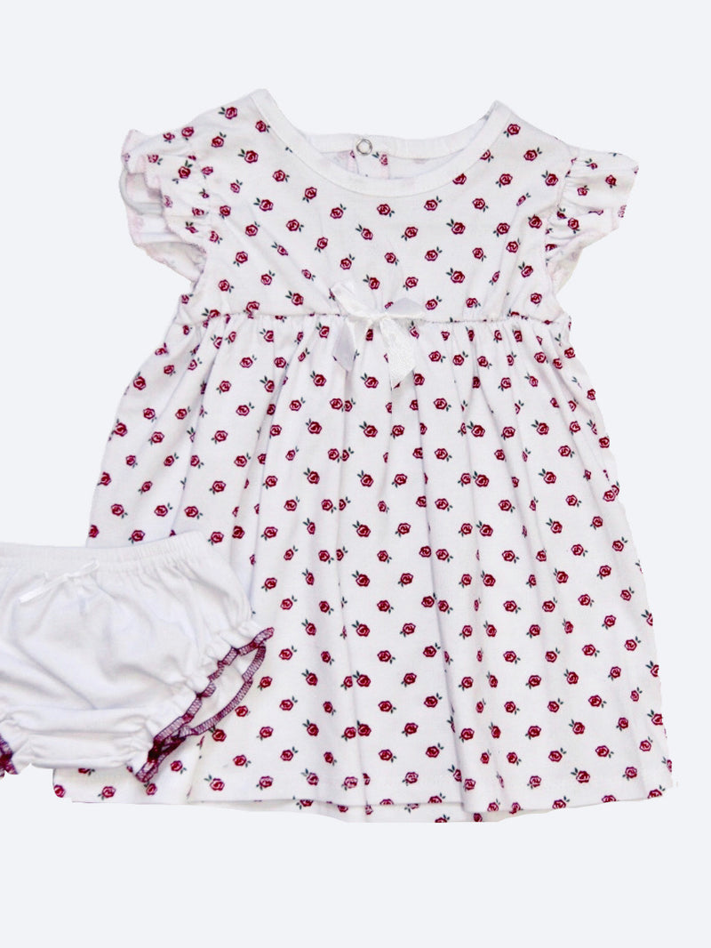 White Floral Dress