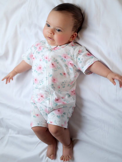 Blush Bloom Romper