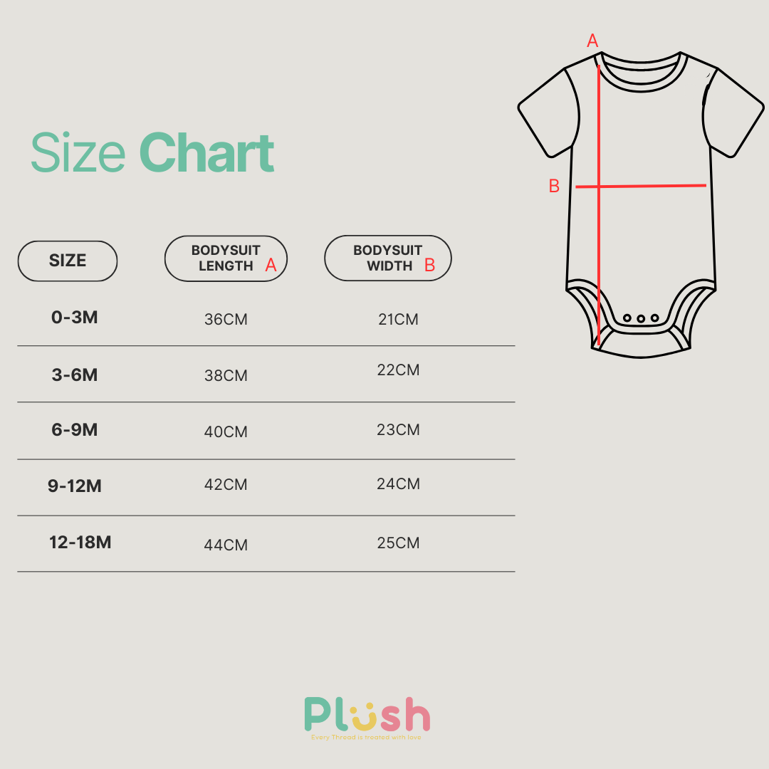 Teddy Short sleeve Bodysuit