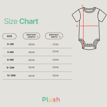 Teddy Short sleeve Bodysuit