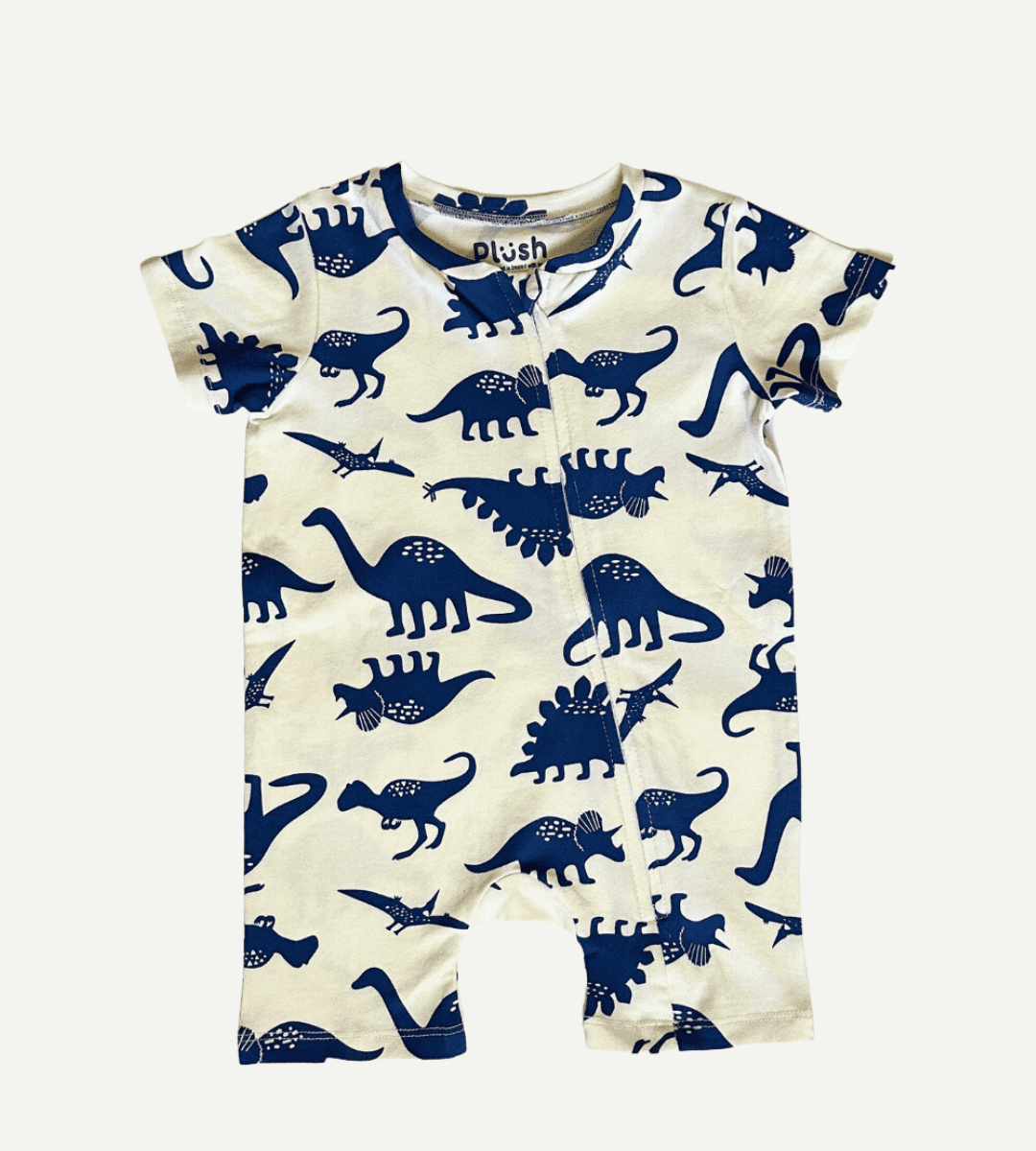 Dino Zip-up Romper