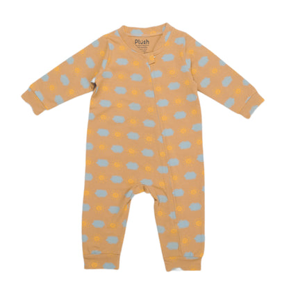 Cloud Zip-up One piece